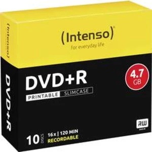 DVD+R 4.7 GB Intenso 4811652, s potiskem, 10 ks, Slimcase