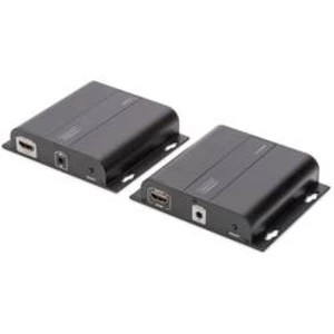 HDMI™, infraport extender (prodloužení) přes síťový kabel RJ45, Digitus DS-55122, 120 m, N/A