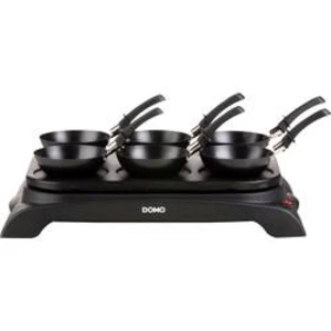 Wok DOMO DO8710W, 6 pánví, černá