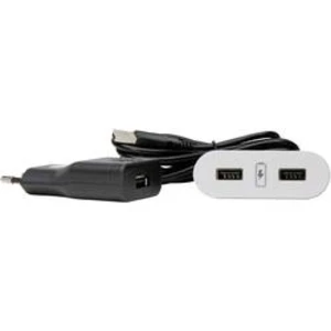 Vestavná zásuvka Kopp 939735011 s USB, IP20, bílá