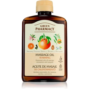 Green Pharmacy Essential oils of Orange Massage Oil hřejivý masážní olej 200 ml