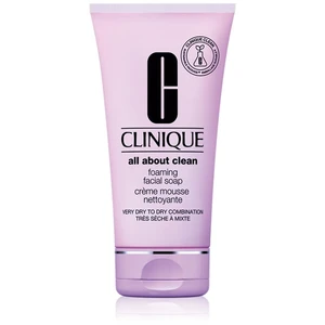 Clinique Foaming Sonic Facial Soap krémové pěnivé mýdlo pro suchou a smíšenou pleť 150 ml