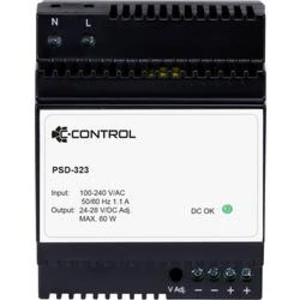 Síťový zdroj na DIN lištu C-Control PSD-323, 1 x, 24 V/DC, 2.5 A, 60 W