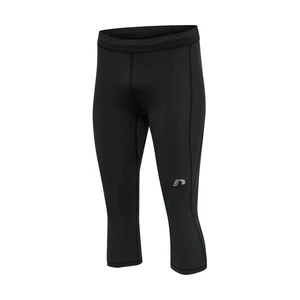 Pánské kompresní kalhoty 3/4 Newline Core Knee Tights Men  černá  L