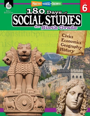 180 Days of Social Studies for Sixth Grade