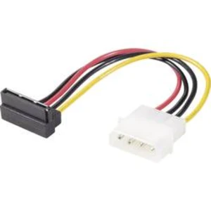 Napájecí prodlužovací kabel Renkforce 1x IDE Molex 4pol. - 1x SATA zásuvka 15pol., 15 cm