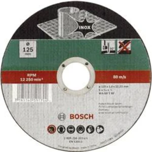 Řezný kotouč rovný Bosch Accessories 2609256323, WA 60 T BF Průměr 125 mm 1 ks