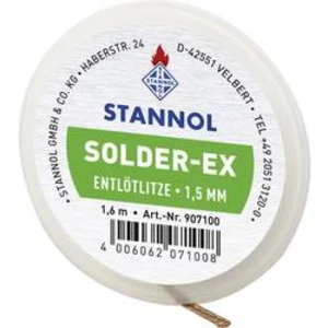 Odpájecí lanko Stannol Solder,délka 1.6 m, šířka 1.5 mm