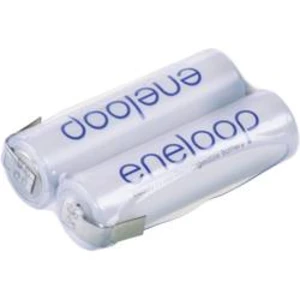 Akupack Ni-MH 2 AA pájecí špička ve tvaru Z Panasonic eneloop Reihe F1x2 133604, 1900 mAh, 2.4 V, pájecí kontakty