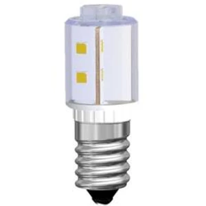 LED žárovka Signal Construct MBRE140864A, E14, 24 V DC/AC, bílá