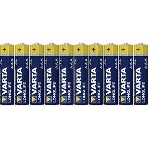 Varta LONGLIFE AAA Folie 8 mikrotužková batérie typu AAA  alkalicko-mangánová 1200 mAh 1.5 V 8 ks