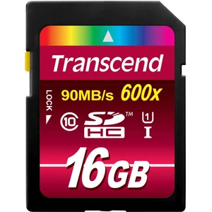 Transcend Ultimate pamäťová karta SDHC 16 GB Class 10, UHS-I