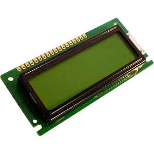 Display Elektronik LCD displej  čierna žltozelená 128 x 64 Pixel (š x v x h) 80 x 36 x 10.5 mm DEM122032ASYH-LY