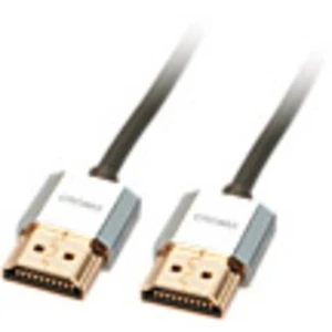 LINDY HDMI prepojovací kábel #####HDMI-A Stecker, #####HDMI-A Stecker 1.00 m sivá 41671 high speed HDMI s ethernetom, vo