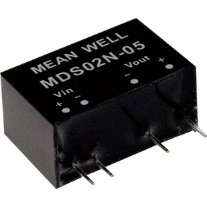 Mean Well MDS02L-05 DC / DC menič napätia, modul   400 mA 2 W Počet výstupov: 1 x