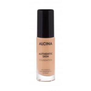 ALCINA Authentic Skin 28,5 ml make-up pre ženy Medium na veľmi suchú pleť