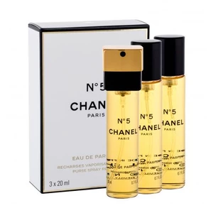 Chanel No.5 3x20 ml parfumovaná voda pre ženy