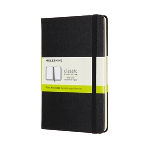 MOLESKINE Zápisník tvrdý čistý čierny S (192 strán)