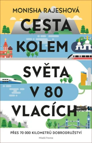 Cesta kolem světa v 80 vlacích - Monisha Rajeshová