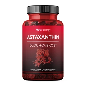 MOVit Energy Astaxanthin Dlouhověkost 60 tobolek