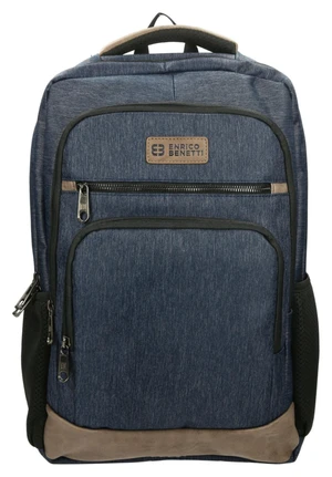 Enrico Benetti München Notebook Backpack 21 l Blue