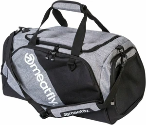 Meatfly Rocky Duffel Bag Cestovní taška Black/Grey