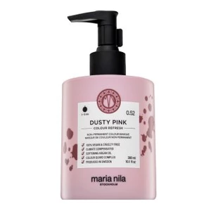 Maria Nila Colour Refresh vyživující maska s barevnými pigmenty pro vlasy s růžovými odstíny Dusty Pink 300 ml