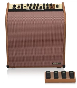 TC Helicon Harmony V100 Brown Combo para Guitarra Acústica-Eléctrica