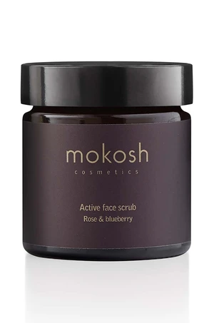 Peeling na tvár Mokosh Rose & Blueberry 60 ml