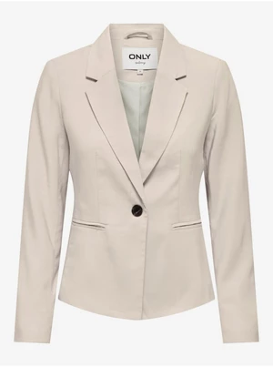 Cream women's blazer ONLY Selma - Women