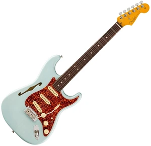 Fender FSR American Professional II Stratocaster Thinline RW Transparent Daphne Blue Elektrická kytara