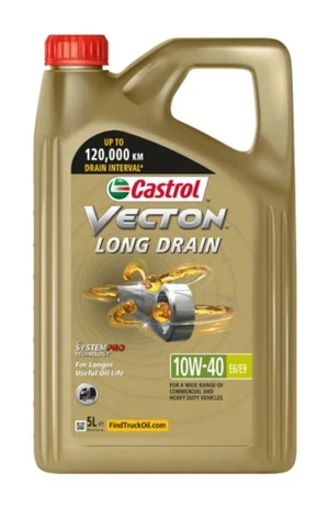 Motorový olej Castrol VECTON LONG DRAIN 10W40 E6/E9 5L