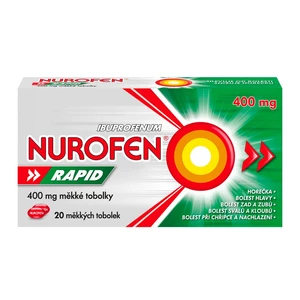 Nurofen Rapid 400 mg 20 měkkých tobolek