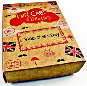 Creativo - Fun card English Valentine´s Day