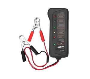 Digitální tester 12 V baterie a nabíjecích systémů - NEO tools 11-986
