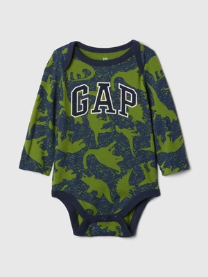 GAP Baby bavlněné body s logem - Kluci