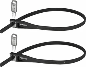 Hiplok Z Lok Twin Pack Black Câble en acier-Serrure