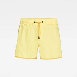 G-STAR Plavky - Carnic solid swimshorts žlté