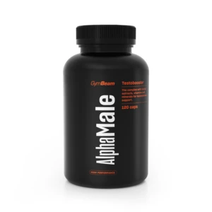 GYMBEAM AlphaMale TestoBooster unflavored 120 kapslí