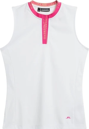 J.Lindeberg Leya Sleeveless Blanco S Camiseta polo