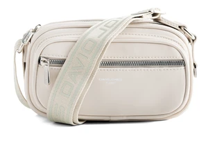 David Jones Dámska crossbody kabelka CM6907A Creamy White