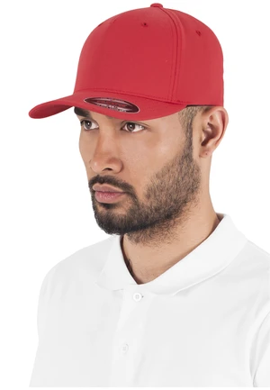 Flexfit 5 Panel červený