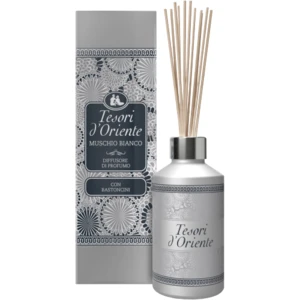 TESORI D'ORIENTE Muschio Bianco aroma difuzér s ratanovými tyčinkami 200 ml