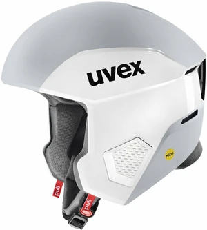 UVEX Invictus MIPS White/Rhino Mat 56-57 cm Lyžiarska prilba