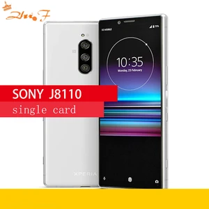 Sony Xperia 1 J8110 XZ4 6GB RAM 128GB ROM Snapdragon 855 NFC LTE Octa Core 3 Rear Camera Mobile Phone