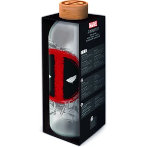 Skleněná láhev 1030 ml Deadpool