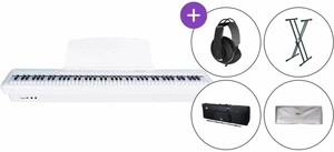 Pearl River P-60 1 Pedal White Cover SET Piano de escenario digital