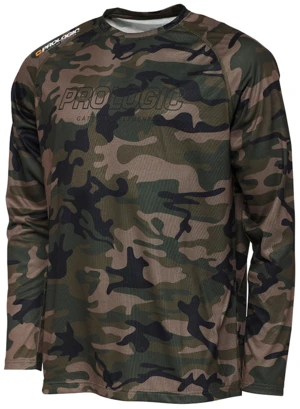 Prologic tričko camo long sleeve t shirt camo - m