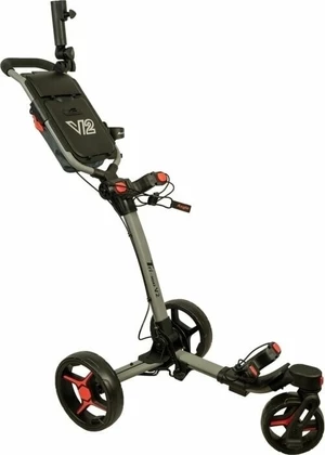 Axglo Tri-360 V2 3-Wheel SET Grey/Red Chariot de golf manuel