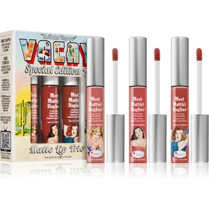 theBalm X Model Roz Voyage matná sada na pery